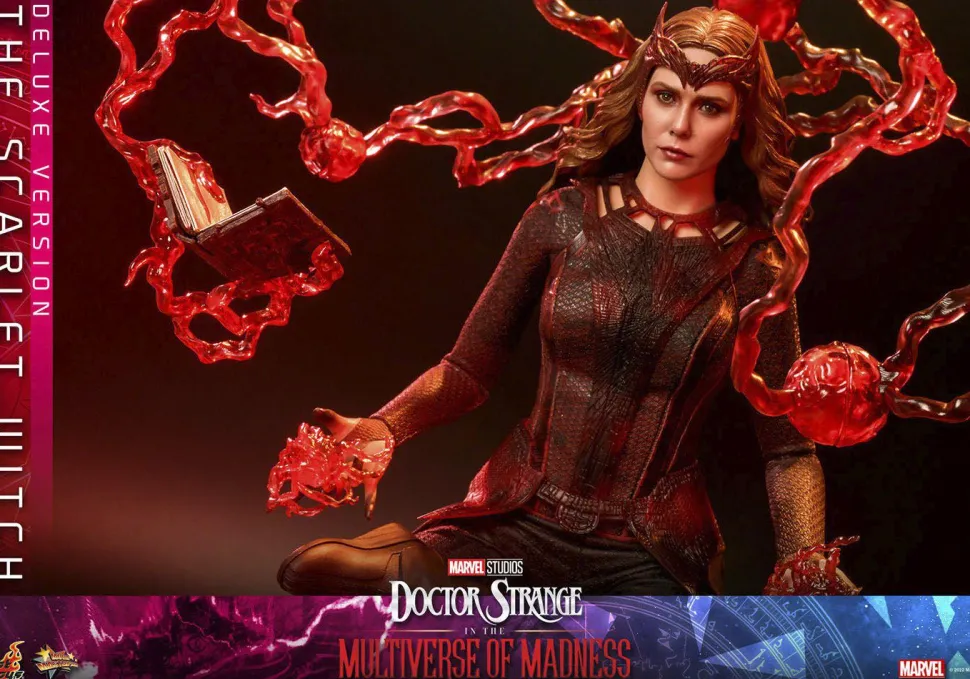 Doctor Strange in the Multiverse of Madness - The Scarlet Witch Deluxe 1/6th Scale Hot Toys Action Figure