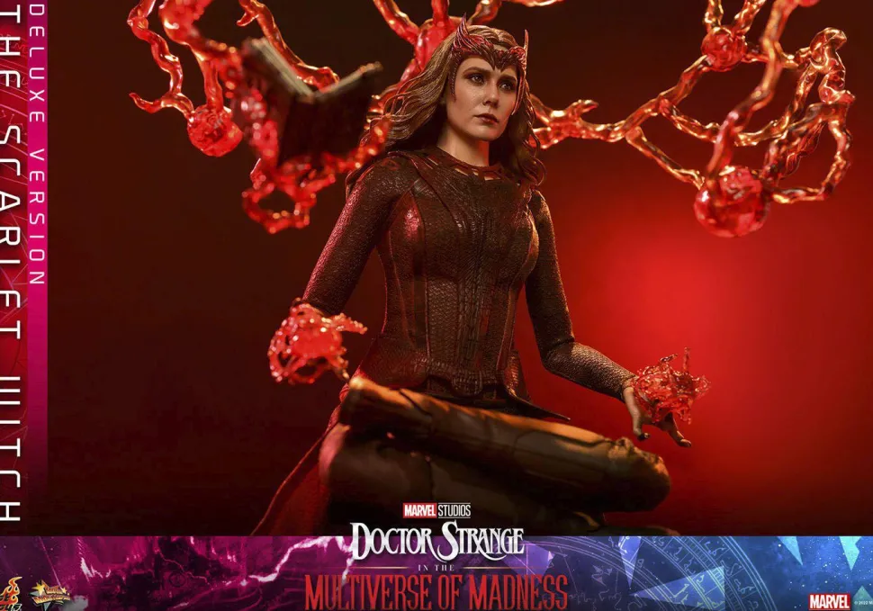 Doctor Strange in the Multiverse of Madness - The Scarlet Witch Deluxe 1/6th Scale Hot Toys Action Figure