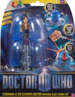 Doctor Who - Character Building Cyberman vs Eleventh Doctor Temporal Blast (Set A)