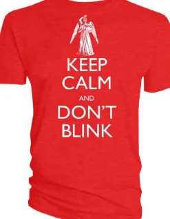 Doctor Who - Keep Calm and Don't Blink Male T-Shirt