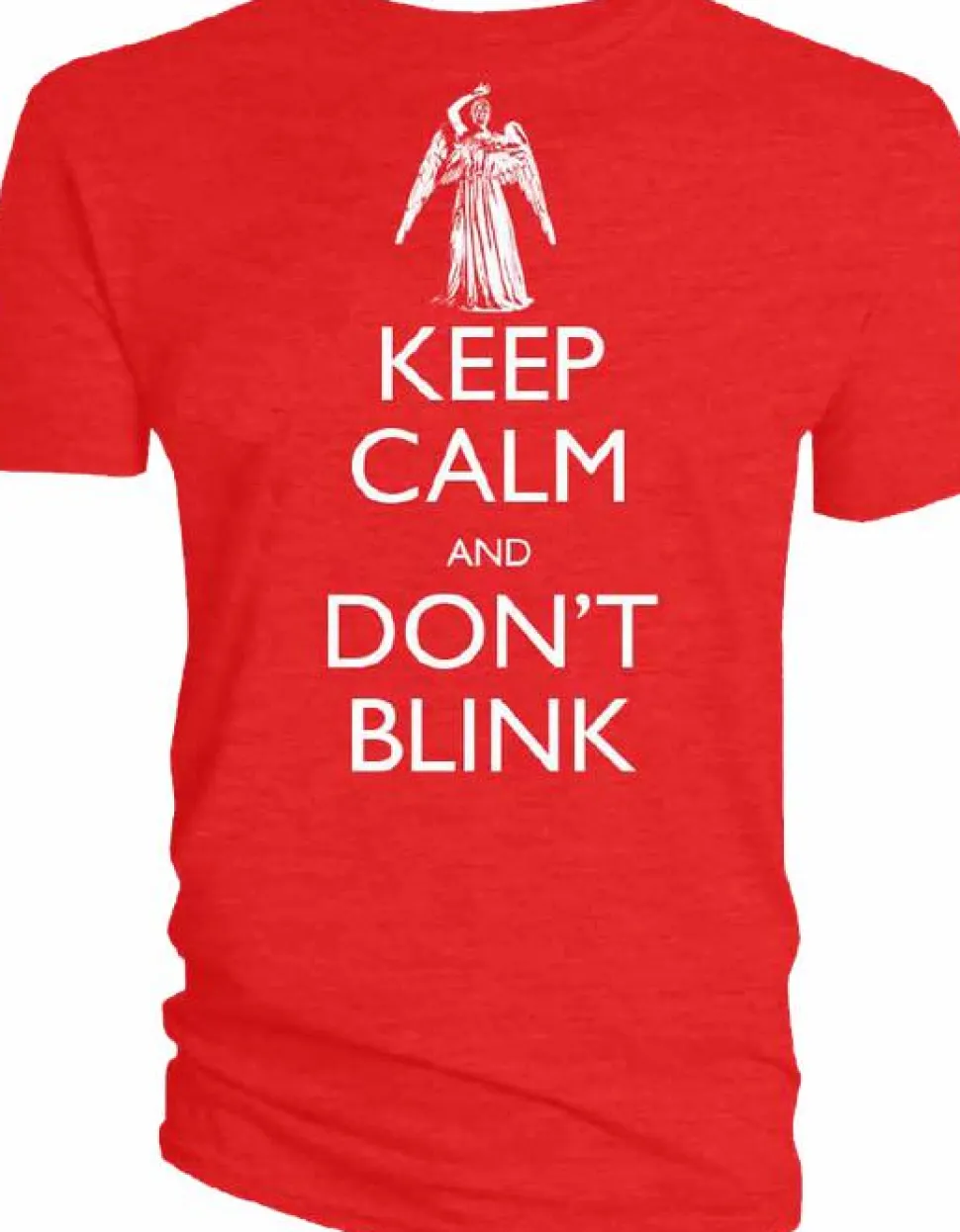 Doctor Who - Keep Calm and Don't Blink Male T-Shirt