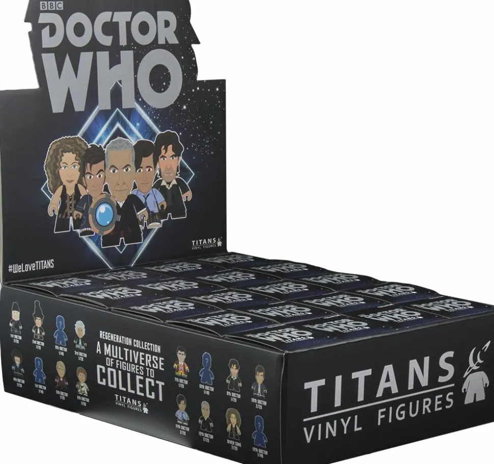 Doctor Who - Regeneration Collection Titan Vinyl Mini Figures Blind Box
