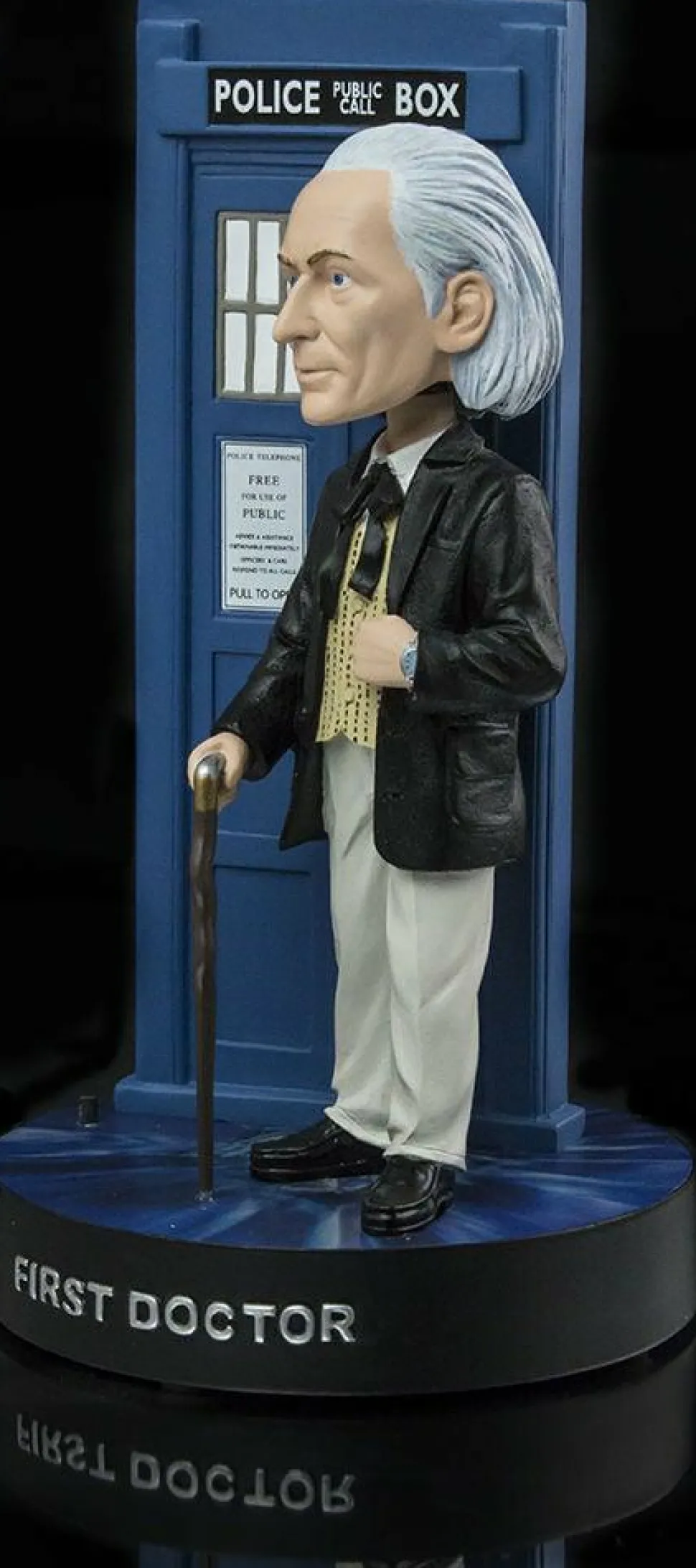 Doctor Who - 1st Doctor William Hartnell Light Up Bobble Head (Int Sales Only)