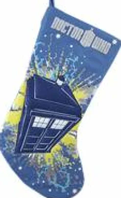 Doctor Who - TARDIS Applique Christmas Stocking
