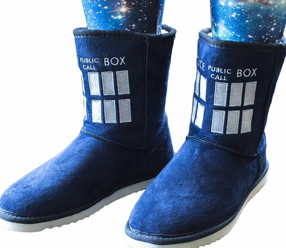 Doctor Who - TARDIS Boot Slippers