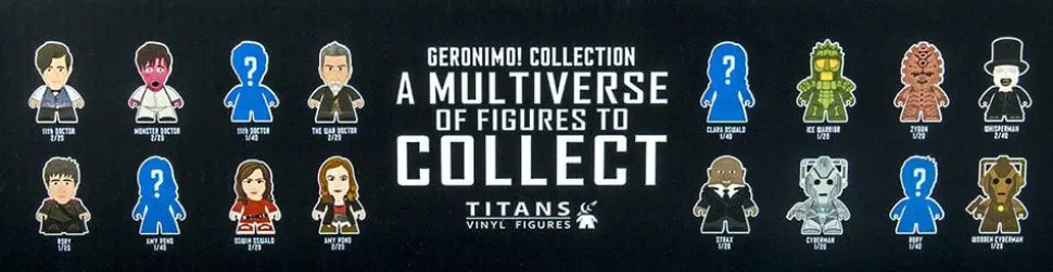 Doctor Who - 11th Doctor Geronimo Titan Vinyl Mini Figures Blind Box Display (20 Units)