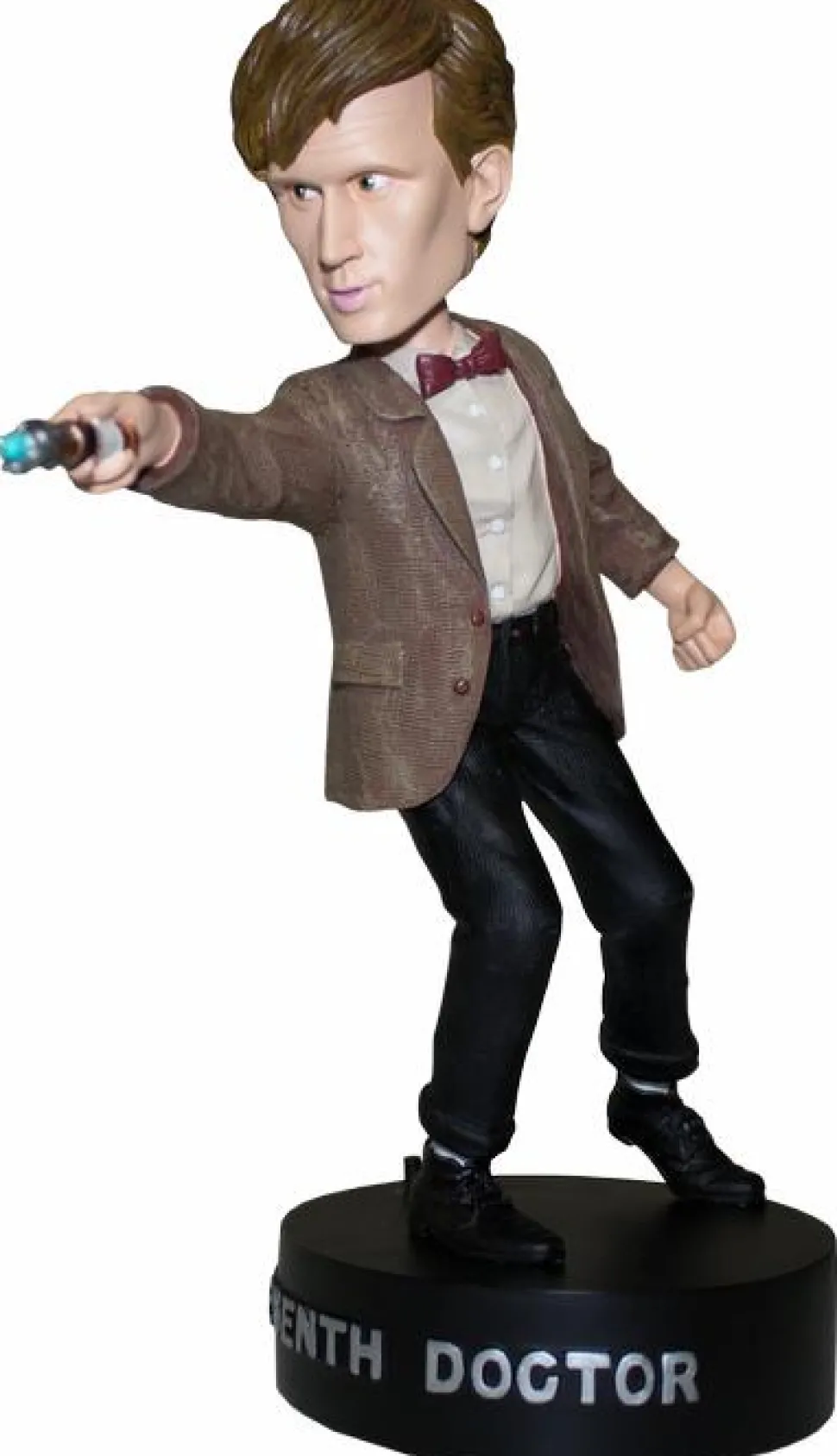 Doctor Who - 11th Doctor Matt Smith Bobble Head With Light-Up Sonic Screwdriver (Int Sales Only)