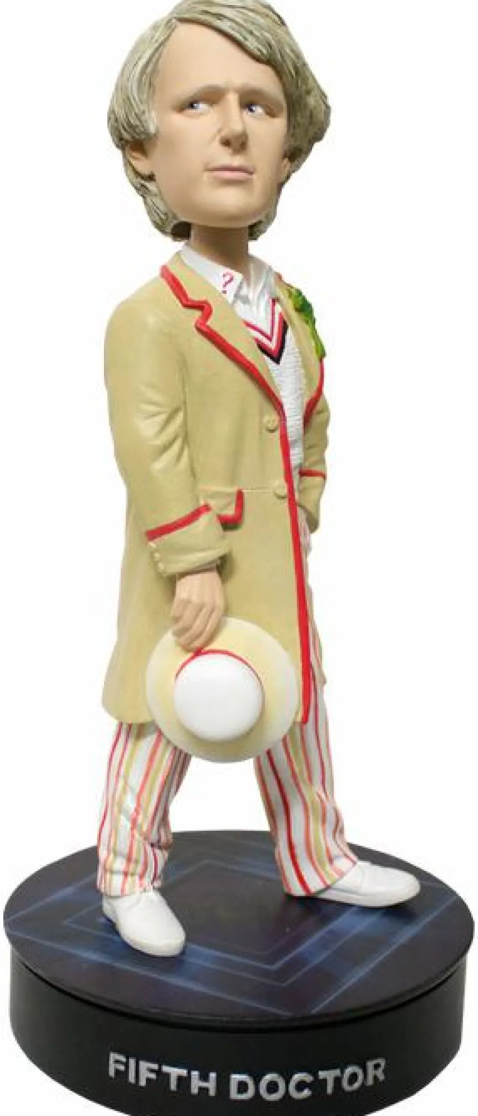 Doctor Who - 5th Doctor Peter Davison Bobble Head With Light-Up Base (Int Sales Only)