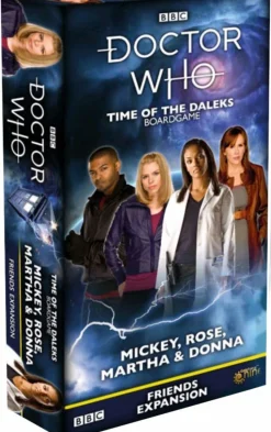 Doctor Who - Time of the Daleks: Mickey, Rose, Martha & Donna Friends Board Game Expansion
