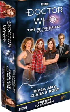 Doctor Who - Time of the Daleks: River, Amy, Clara & Rory Friends Board Game Expansion