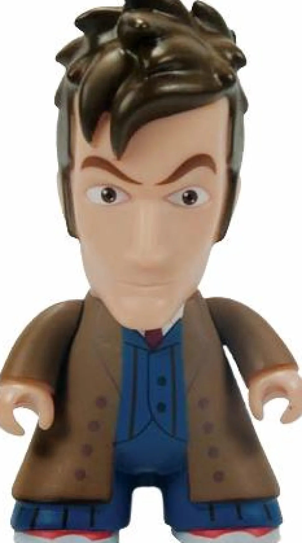 Doctor Who - Titans 10th Doctor with Brown Trench Coat 6.5" Vinyl Figure