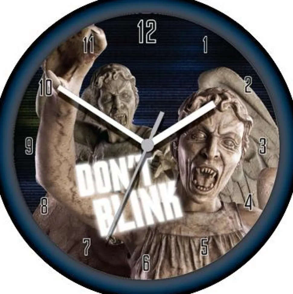 Doctor Who - Weeping Angel Lenticular Wall Clock