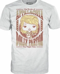 Dolly Parton - Pride of Appalachia Pop! Tees Unisex White T-Shirt