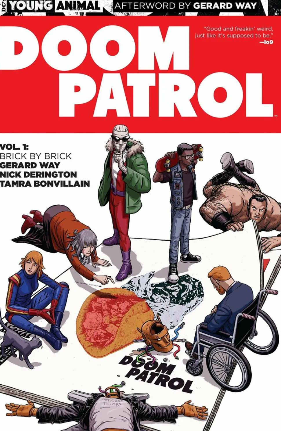 Doom Patrol - Volume 01 Brick By Brick Trade Paperback Book
