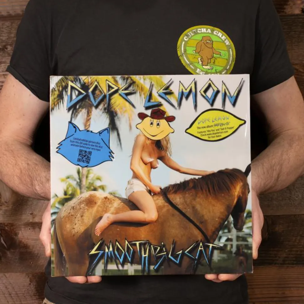 Dope Lemon - Smooth Big Cat LP Vinyl Record (Turquoise Blue Coloured Vinyl)