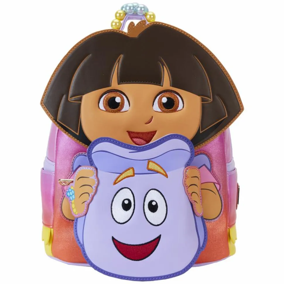 Dora the Explorer - Backpack Cosplay 10" Faux Leather Mini Backpack