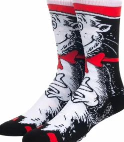 Dr. Seuss - Cat in the Hat 360 Character Men's Socks