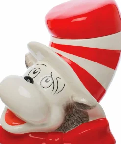 Dr Seuss - The Cat in the Hat Sculpted Ceramic Cookie Jar