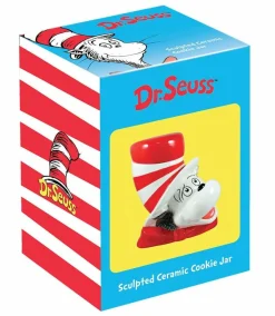Dr Seuss - The Cat in the Hat Sculpted Ceramic Cookie Jar