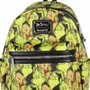 Dr. Seuss - The Grinch & Max Collage 10” Faux Leather Mini Backpack