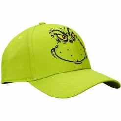 Dr. Seuss - The Grinch Embroidered Adjustable Pre-Curved Snapback Hat