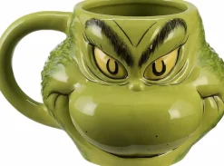 Dr. Seuss - The Grinch Sculpted Ceramic Mug