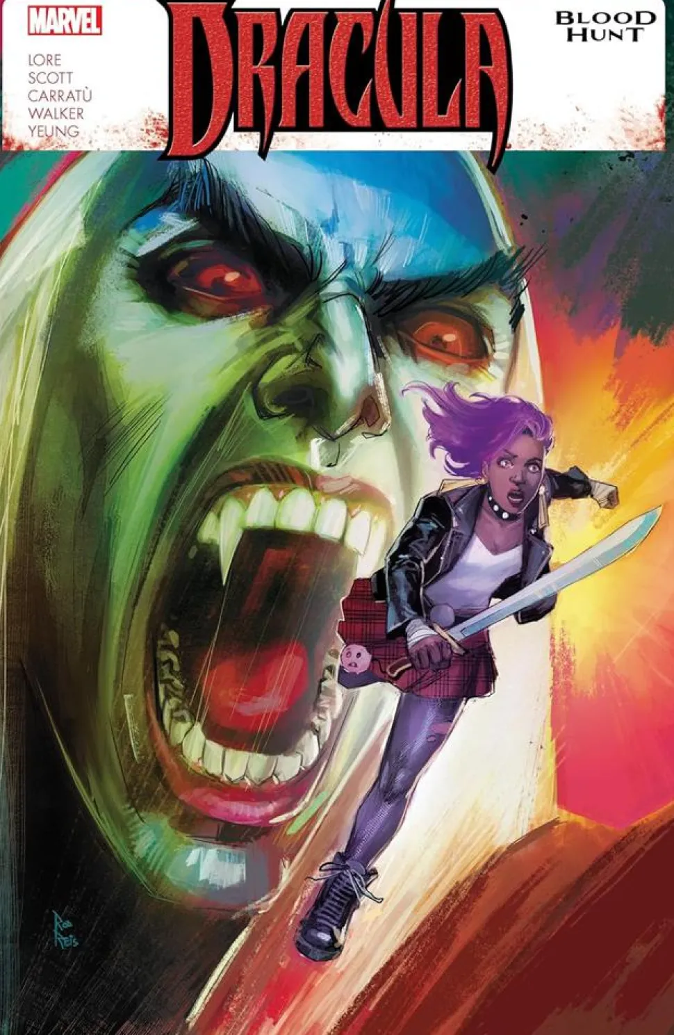 Dracula - Blood Hunt Trade Paperback Book