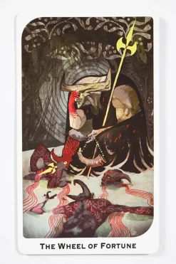 Dragon Age: Inquisition - Iron Bull: Wheel of Fortune Tarot 10” Statue