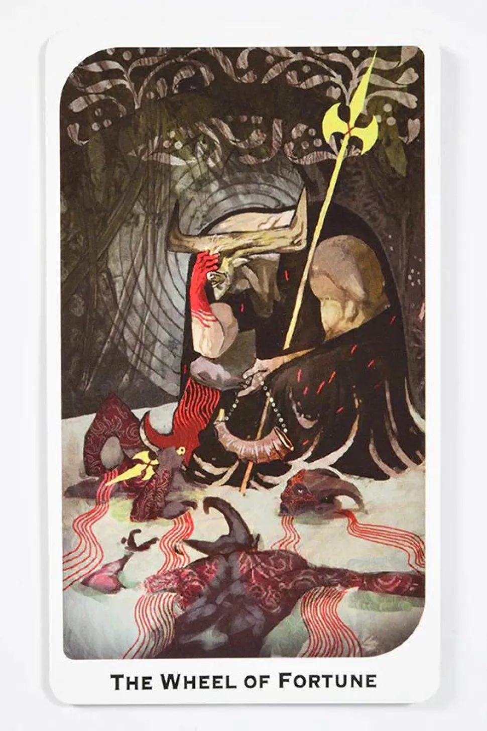 Dragon Age: Inquisition - Iron Bull: Wheel of Fortune Tarot 10” Statue