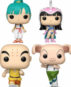Dragon Ball - Chillin with Krillin Pop! Vinyl Bundle (Set of 4)
