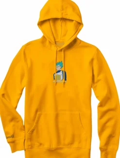 Dragon Ball Super - DBS x Primitive Super Saiyan Vegeta Gold Sweatshirt Hoodie