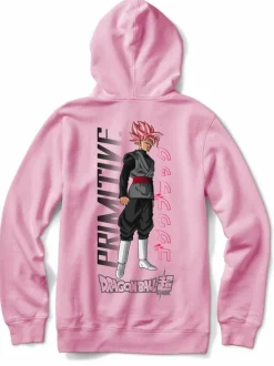 Dragon Ball Super - DBS x Primitive Super Saiyan Rose Goku Pink Sweatshirt Hoodie