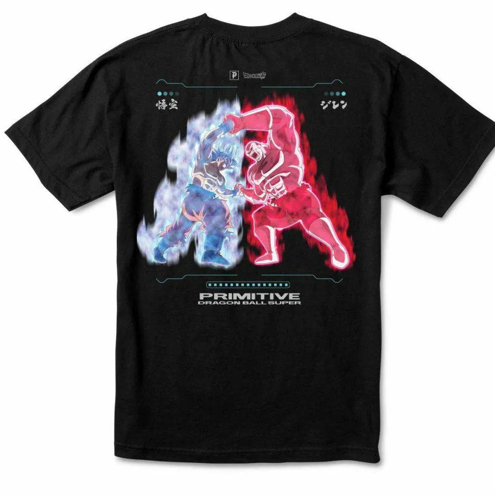 Dragon Ball Super - DBS x Primitive Goku vs. Jiren Survival Black T-Shirt