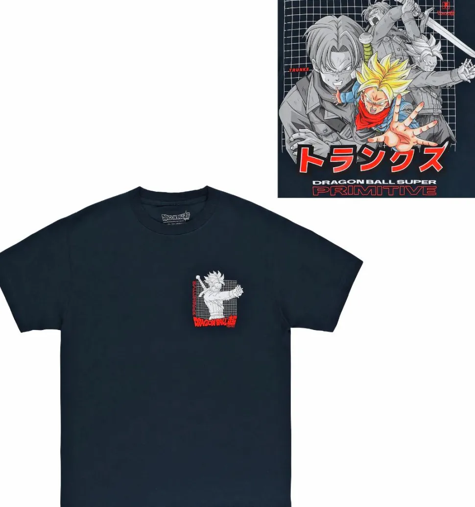 Dragon Ball Super - DBS x Primitive Trunks Phases Navy T-Shirt
