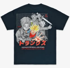 Dragon Ball Super - DBS x Primitive Trunks Phases Navy T-Shirt
