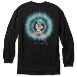 Dragon Ball Super - DBS x Primitive Energy Black Long Sleeve T-Shirt