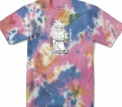 Dragon Ball Super - DBS x Primitive Goku Ultra Instinct Washed Rainbow T-Shirt