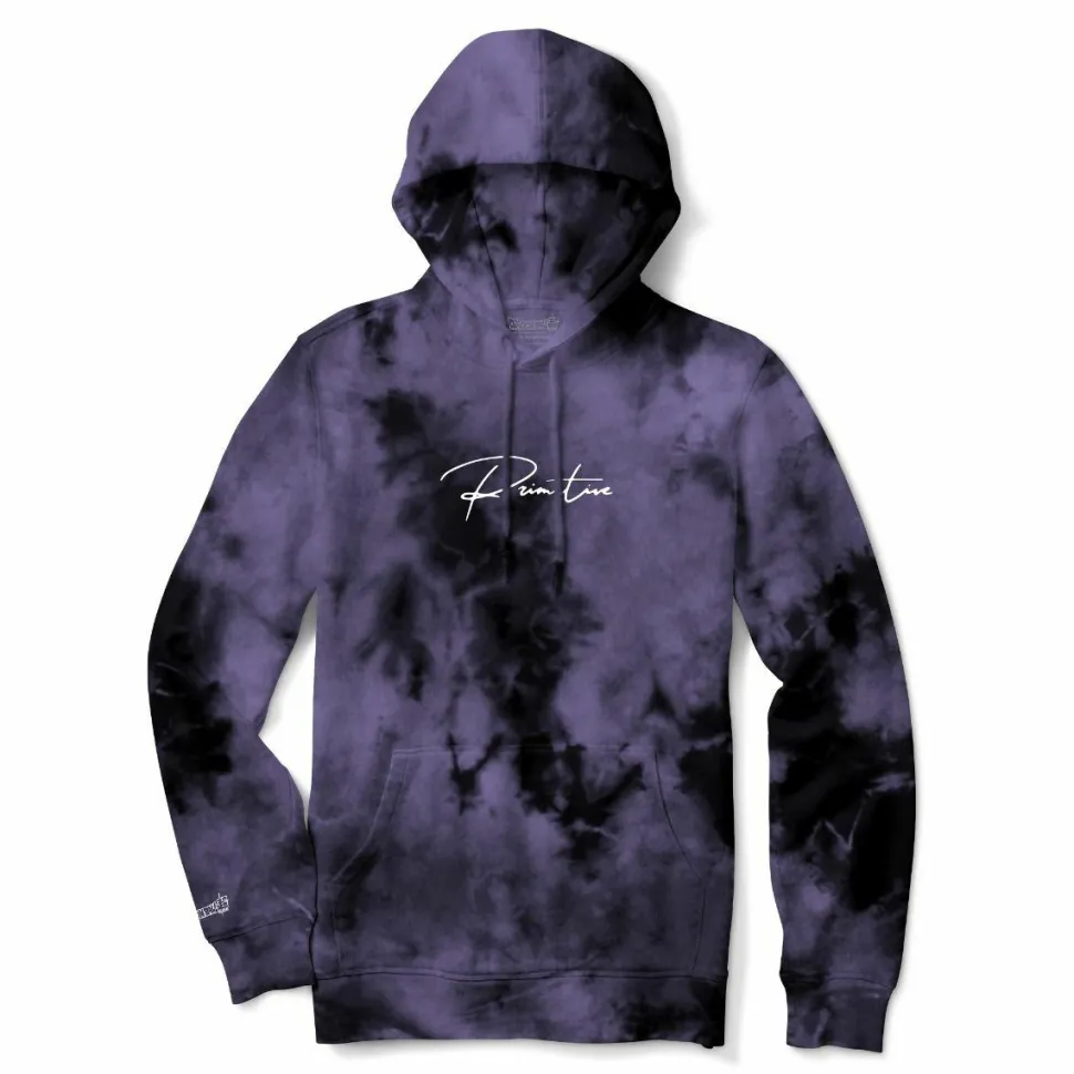 Dragon Ball Super - DBS x Primitive Shadow Beerus Washed Purple Sweatshirt Hoodie