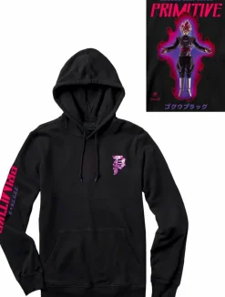 Dragon Ball Super - DBS x Primitive Goku Black Rose Black Sweatshirt Hoodie