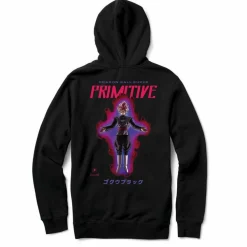 Dragon Ball Super - DBS x Primitive Goku Black Rose Black Sweatshirt Hoodie