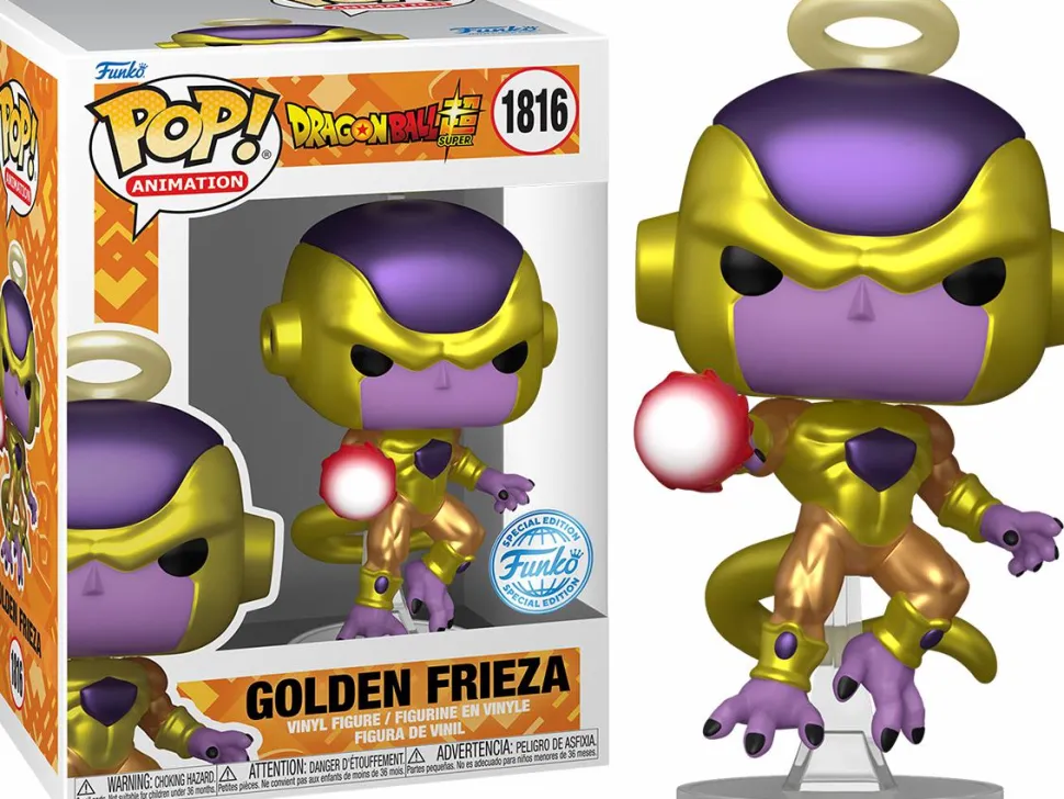 Dragon Ball Super - Golden Frieza Metallic Pop! Vinyl Figure