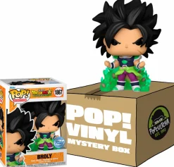 Dragon Ball Super: Broly - Broly (Green Energy) Mystery Box (Includes Broly & 3 Exclusive Pop! Vinyl Figures)