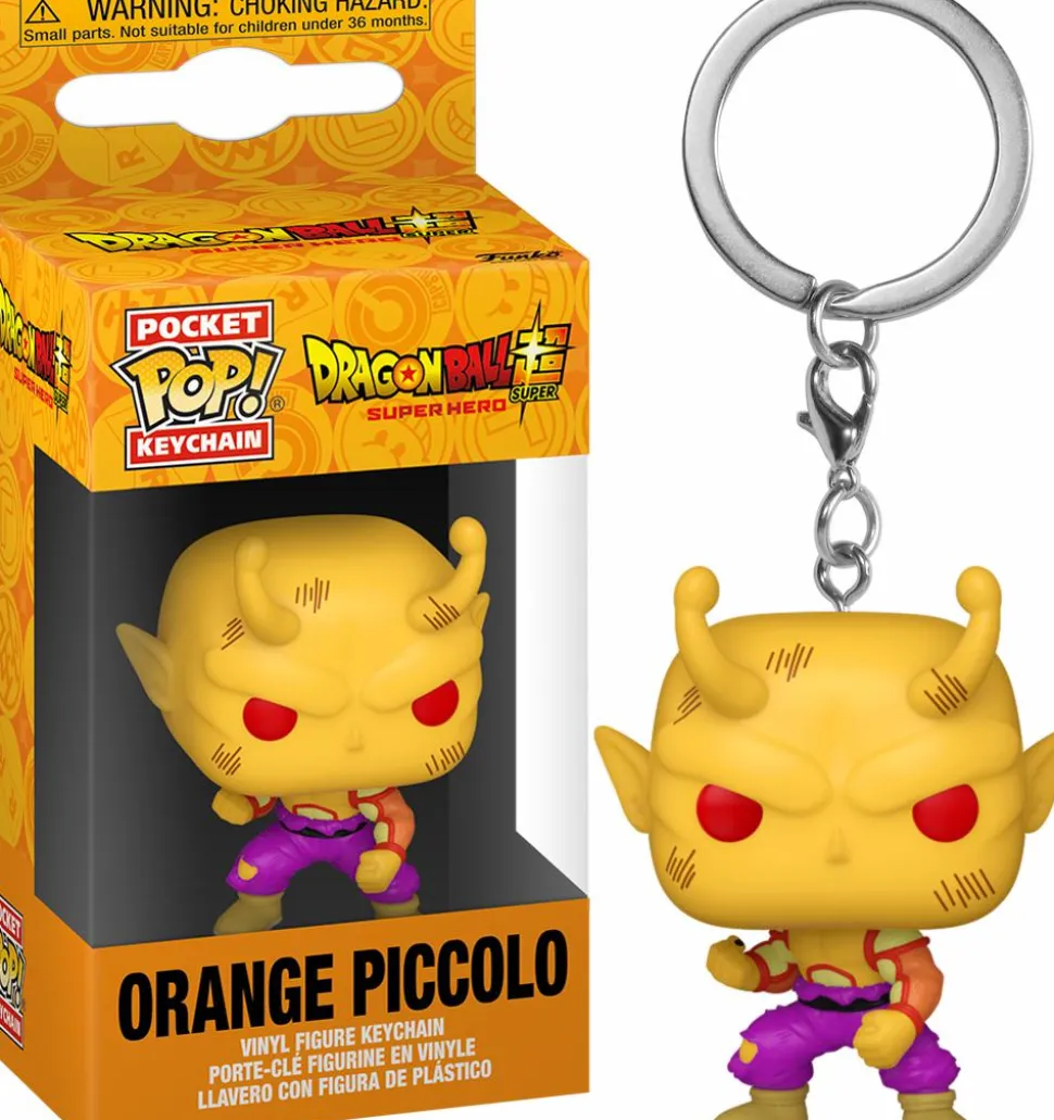 Dragon Ball Super: Super Hero - Orange Piccolo (Battle Damaged) Pocket Pop! Keychain