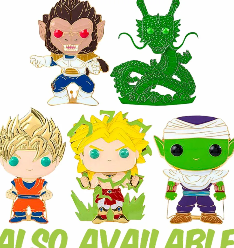 Dragon Ball Z - Broly 4” Pop! Enamel Pin