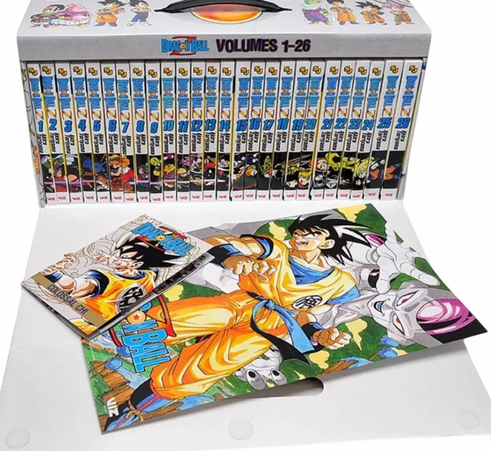 Dragon Ball Z - Complete Manga Paperback Book Box Set (Vol. 1-26)