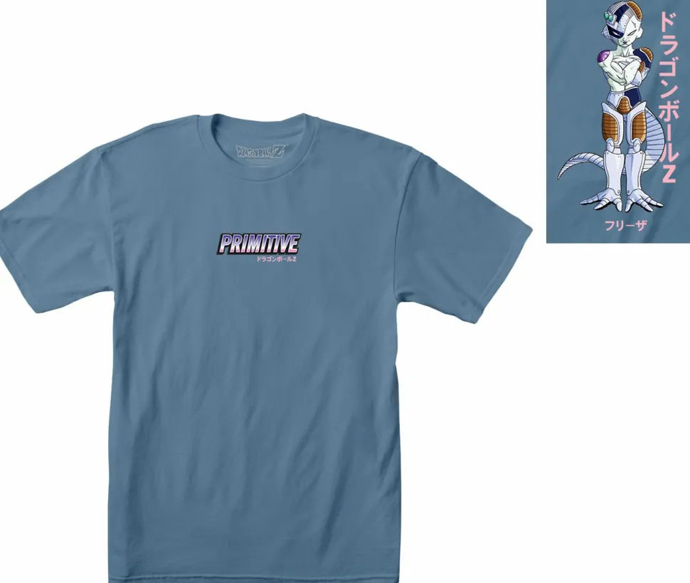 Dragon Ball Z - DBZ x Primitive Mecha Frieza T-Shirt Slate