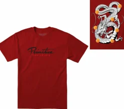 Dragon Ball Z - DBZ x Primitive Nuevo Shenron T-Shirt Red