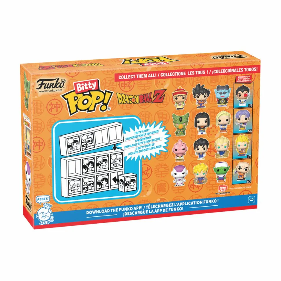 Dragon Ball Z - Gohan, Goku, Kaio & Mystery Bitty Pop! Vinyl Figure 4-Pack