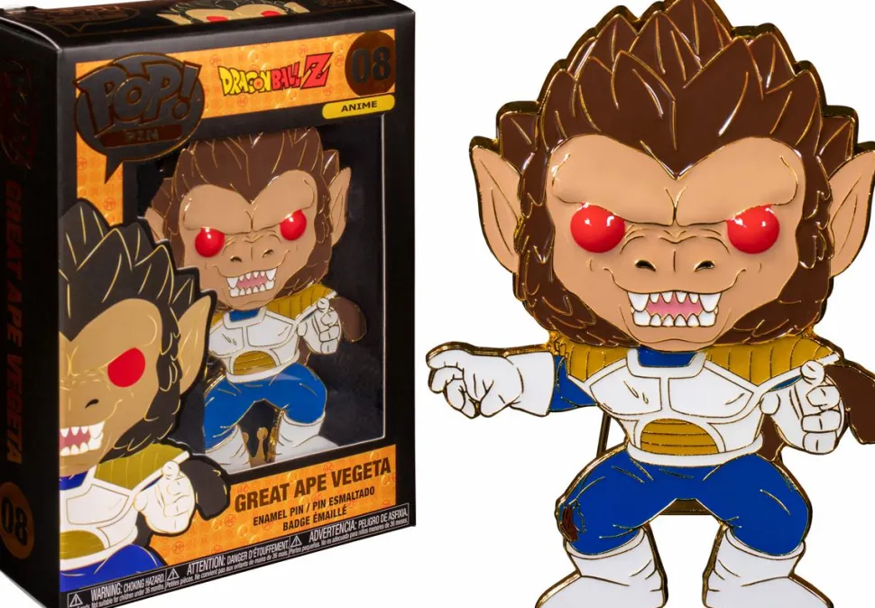 Dragon Ball Z - Great Ape Vegeta 4” Pop! Enamel Pin
