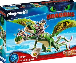 Dragons - Dragon Racing: Ruffnut and Tuffnut with Barf and Belch Playmobil Playset (70730)